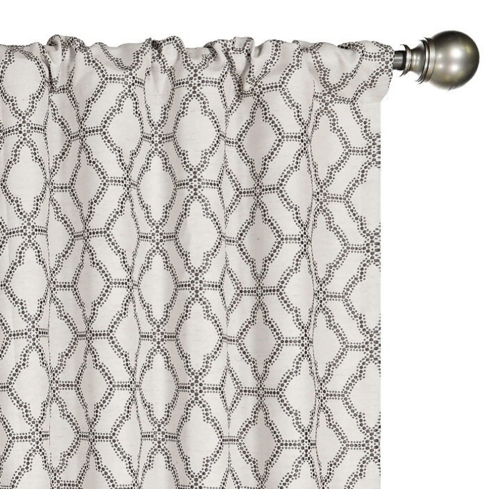 Eclipse Lollie 1 Panel Blackout Window Valance 52 in x 18in New In Package Nice